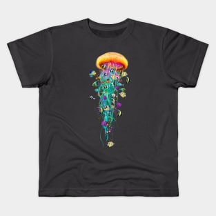 Electric Jellyfish Kids T-Shirt